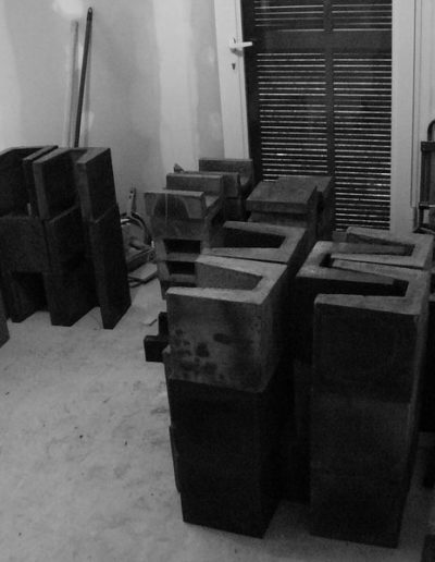 modules chicane active cheminement fumée poele de masse