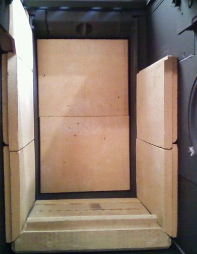 habillage brique du foyer leda sole