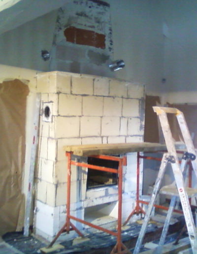fermeture partie chauffante habillage