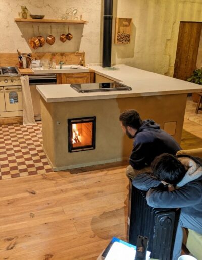 Cuisinière de masse